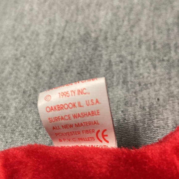 1995 Snort Beanie Baby With Tag - Picture 4 of 5